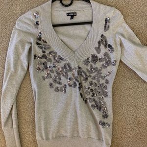 Express sweater with sequince